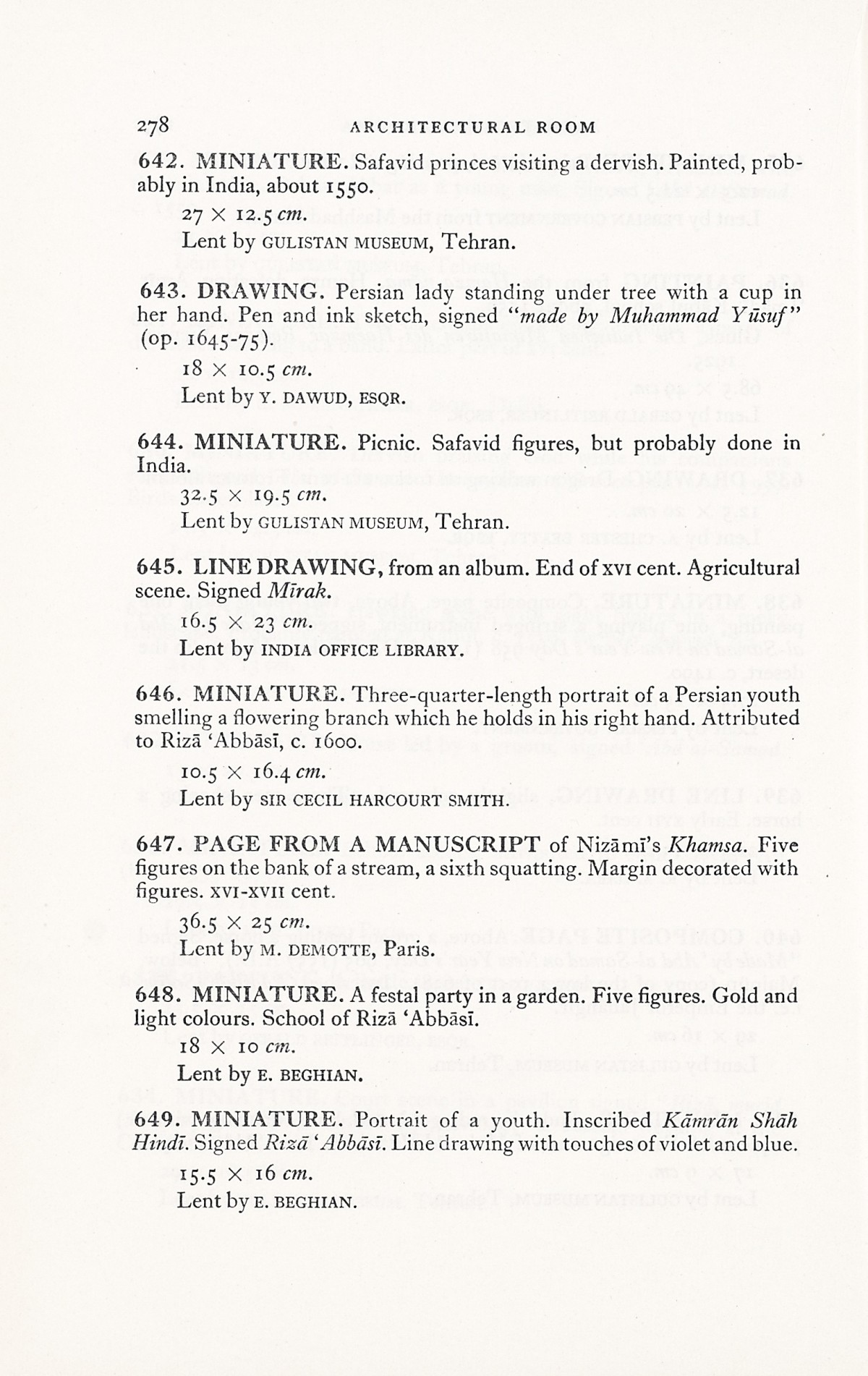 Page 306 of 1931 - International Exhibition of Persian Art