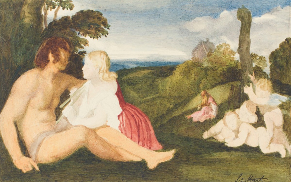 Solomon Alexander Hart RA, Sketch after Titian?