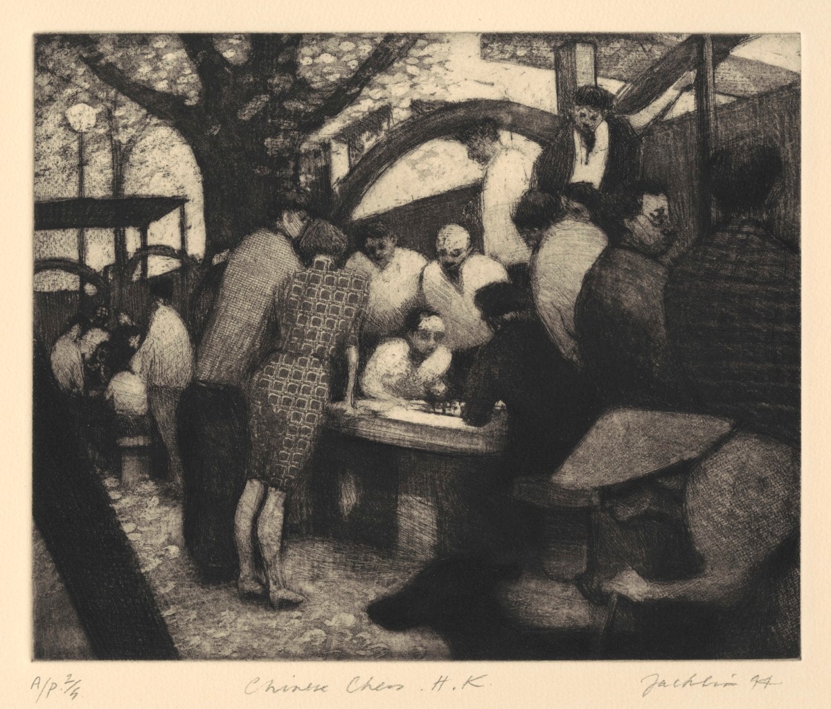 Bill Jacklin RA, Chinese Chess, H. K.