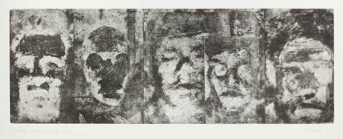 Peter Freeth RA, Notes from Underground