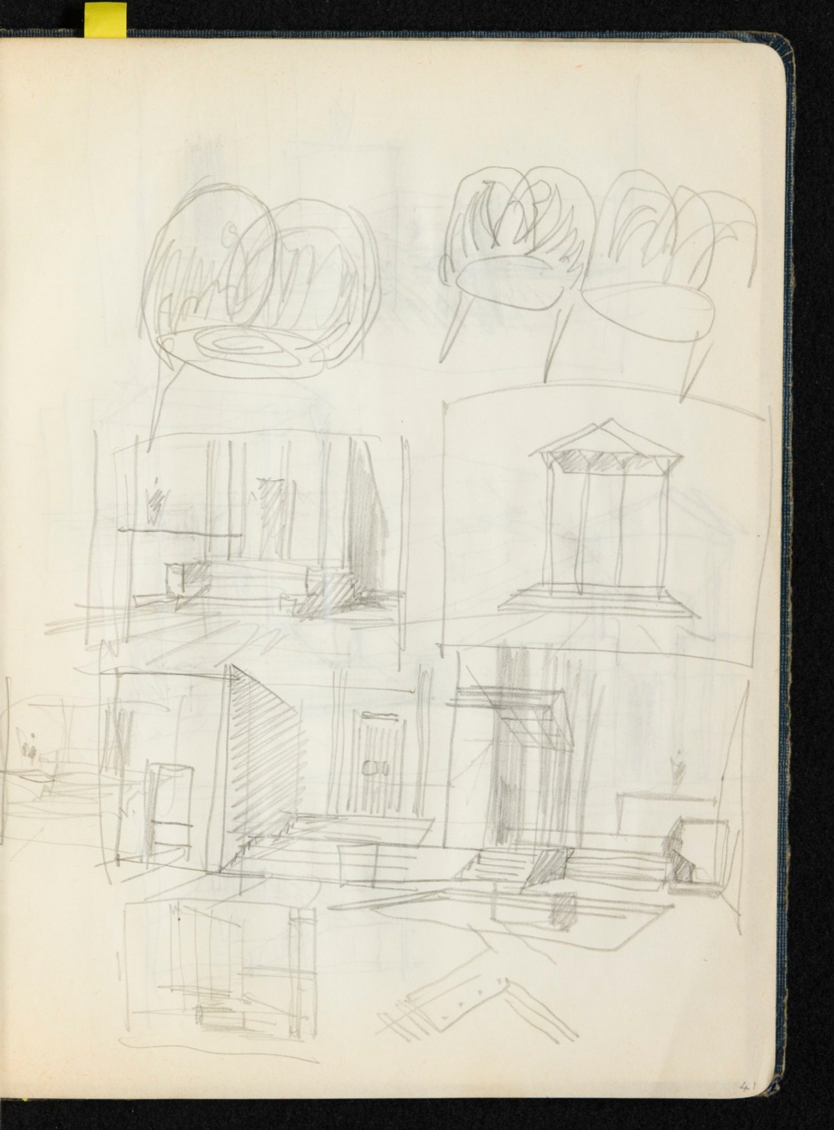 Sir Hugh Casson PRA, Britannia and Glyndebourne sketchbook