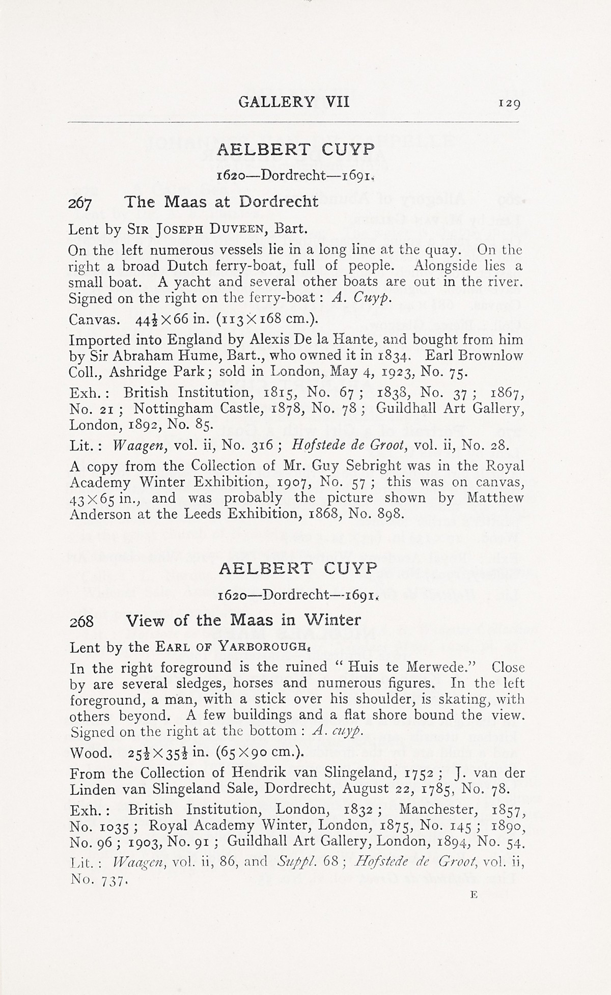 Page 133 of 1929 - Exhibition of Dutch Art 1450-1900