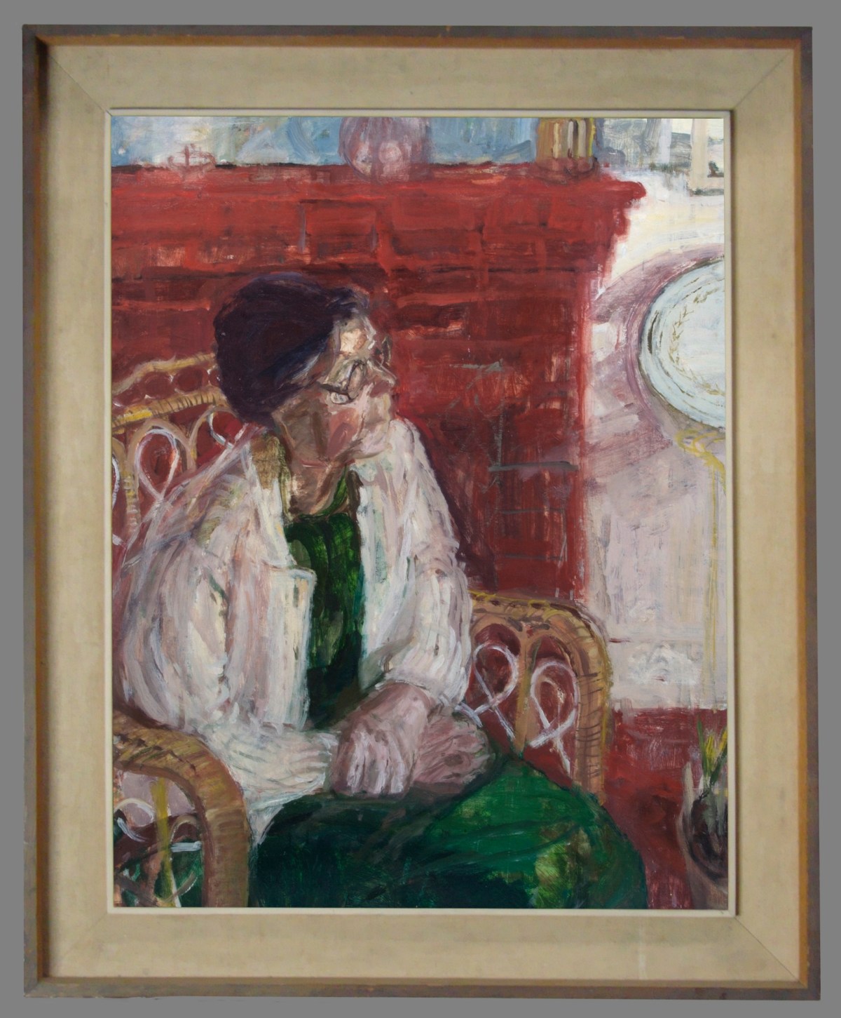 Unknown, Frame for Olwyn Bowey RA 'Miss Oates'