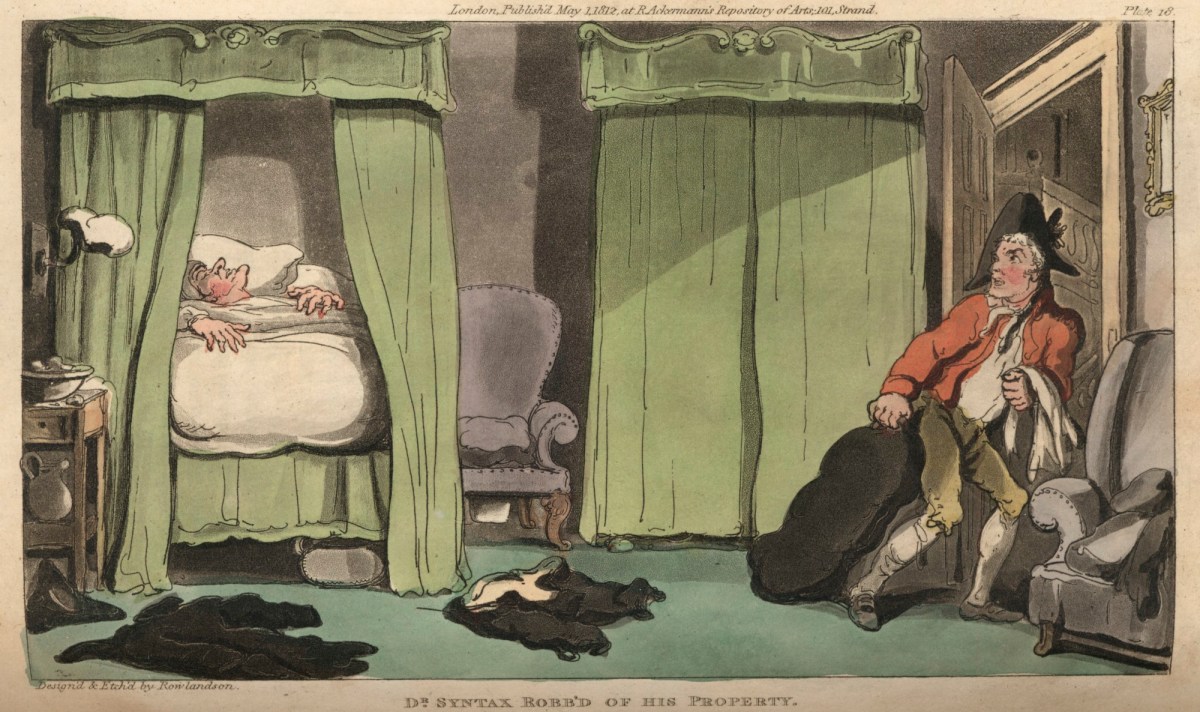 Thomas Rowlandson, Dr. Syntax robb'd of his property