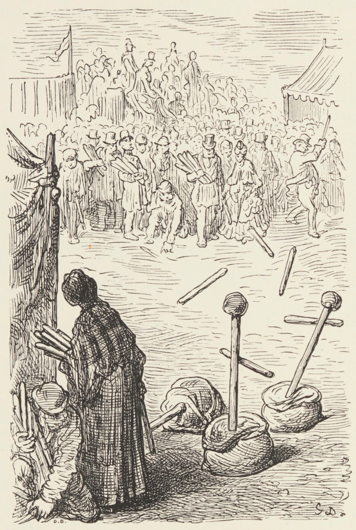 Gustave Doré, Three Sticks a Penny