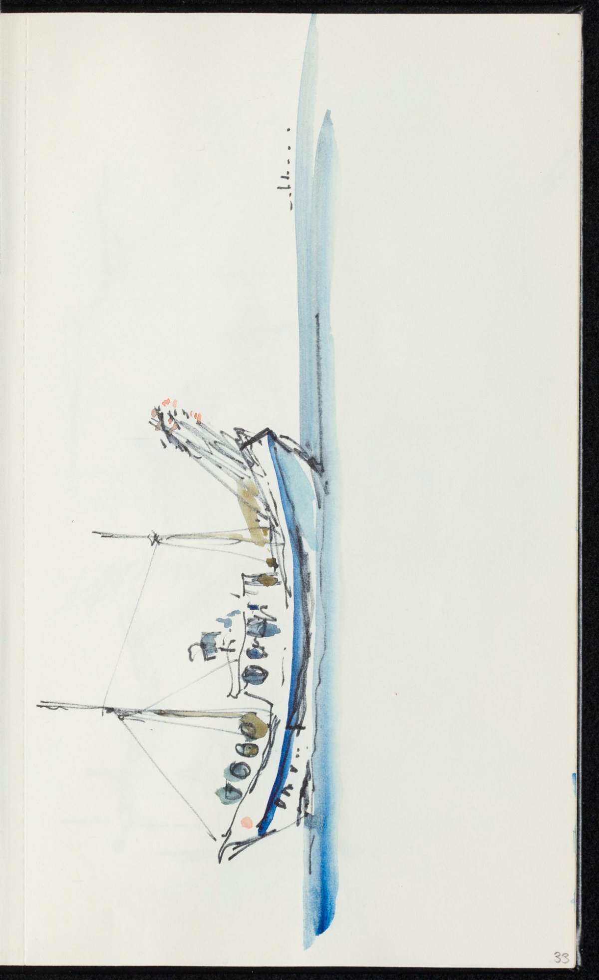 Sir Hugh Casson PRA, Majorca, Italy and Pembrokeshire sketchbook