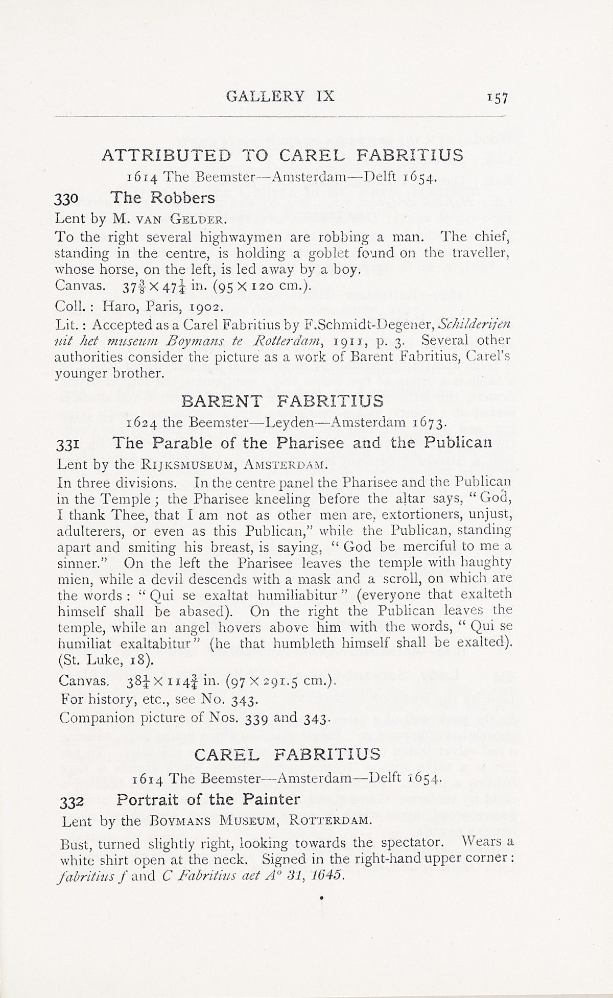 Page 161 of 1929 - Exhibition of Dutch Art 1450-1900