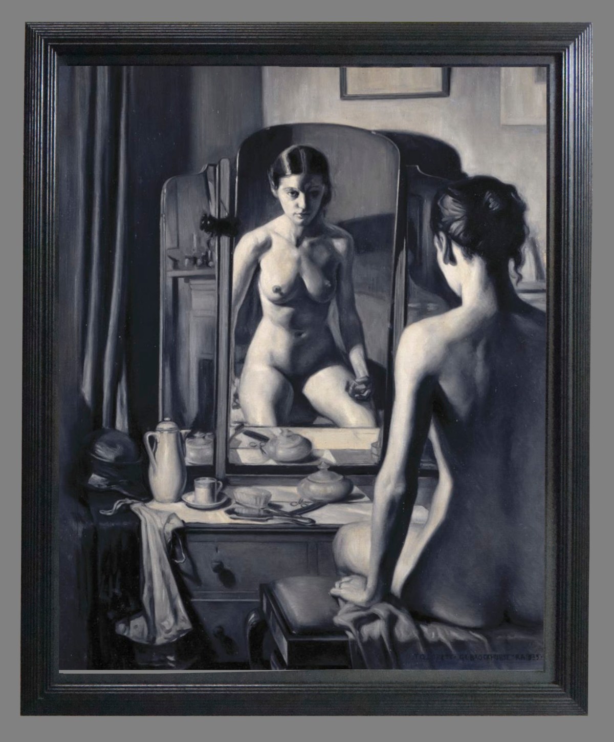Unknown, Frame for Gerald Leslie Brockhurst RA 'Adolescence'