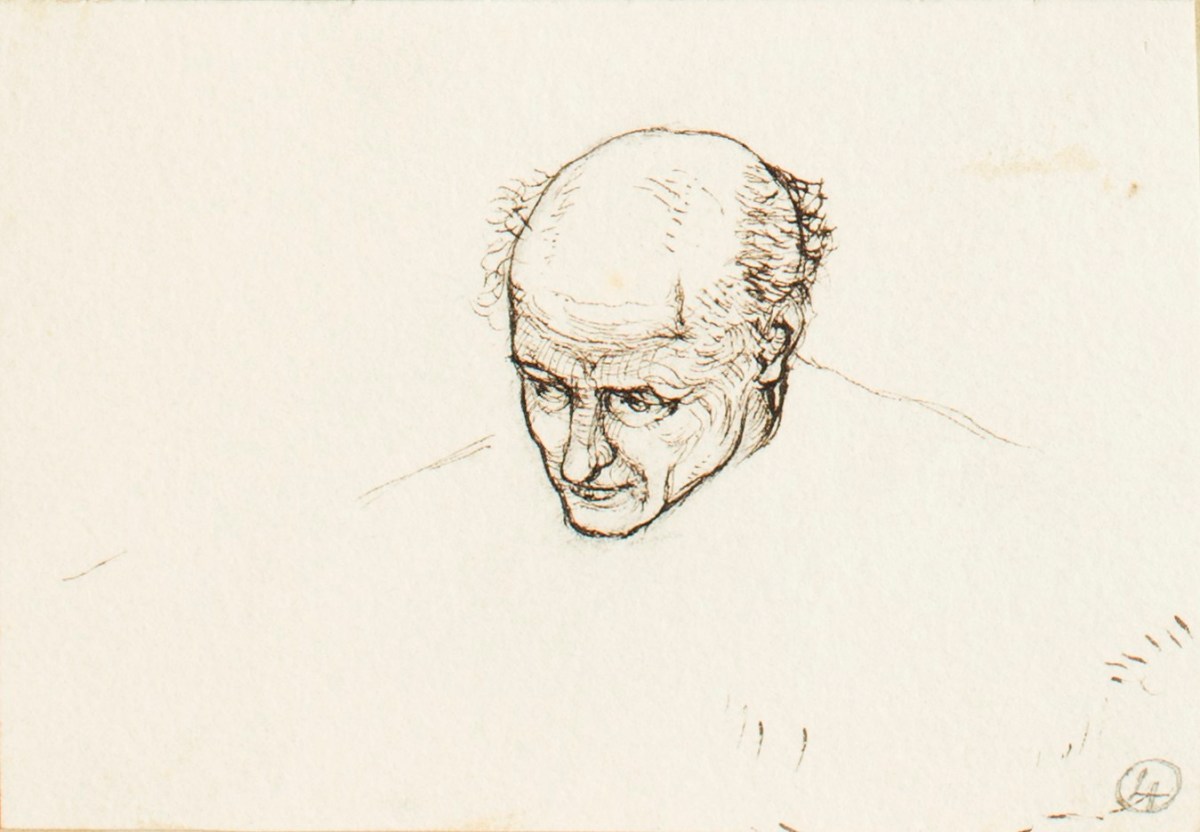 Henry Hugh Armstead RA, Head of a man