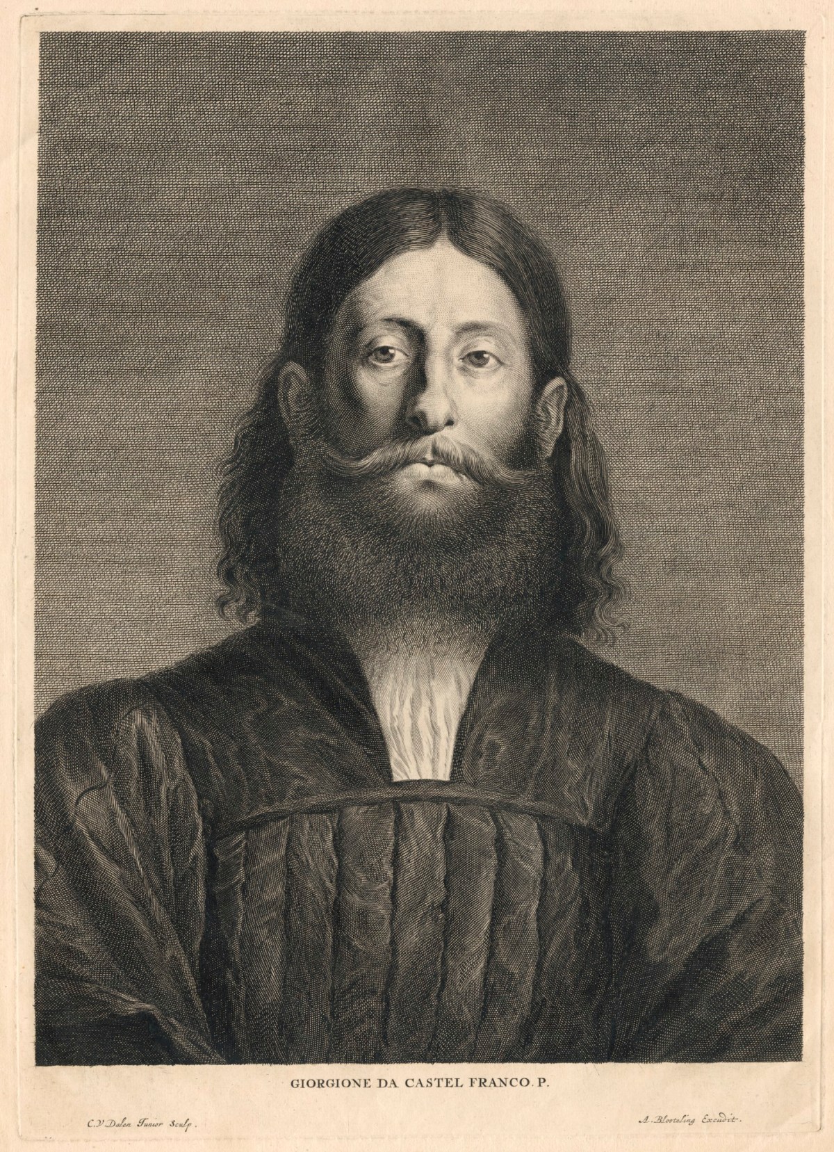 Lorenzo Lotto, Portrait of Giorgione da Castel Franco
