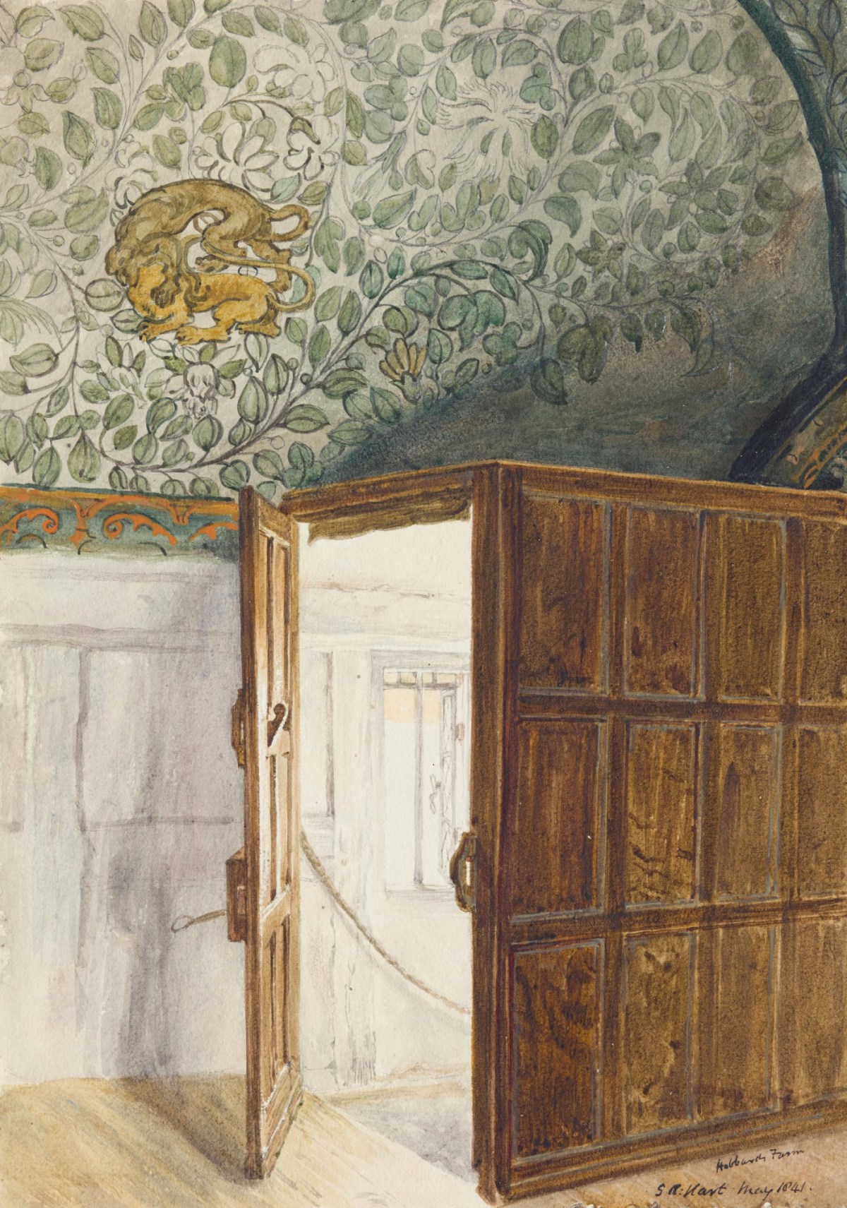 Solomon Alexander Hart RA, Interior at Hobbard's Farm