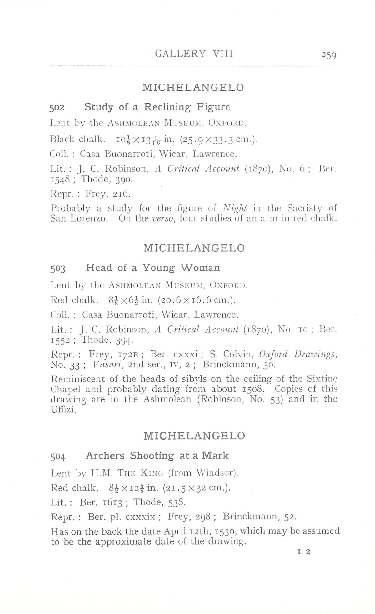 Page 263 of 1930 - Exhibition of Italian Art 1200-1900