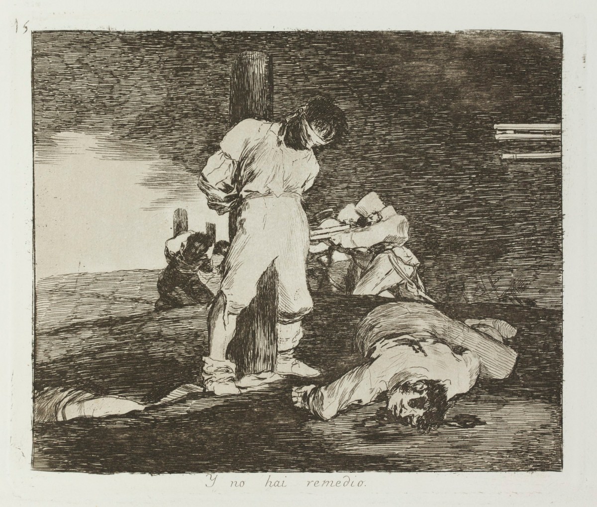 Francisco Goya, 'Y no hai remedio.'