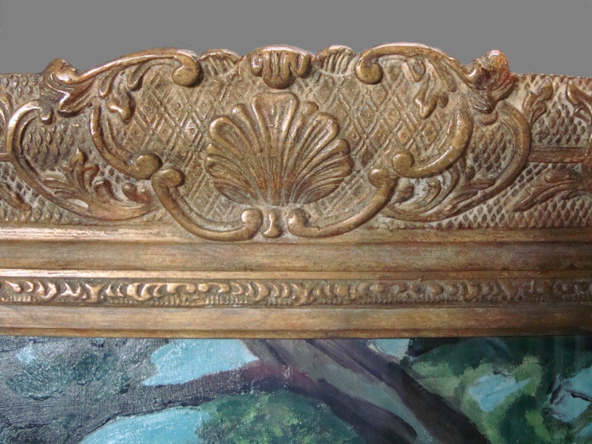 Unknown, Frame for Sir Winston Churchill 'Cap d'ail, Alpes-Maritimes'