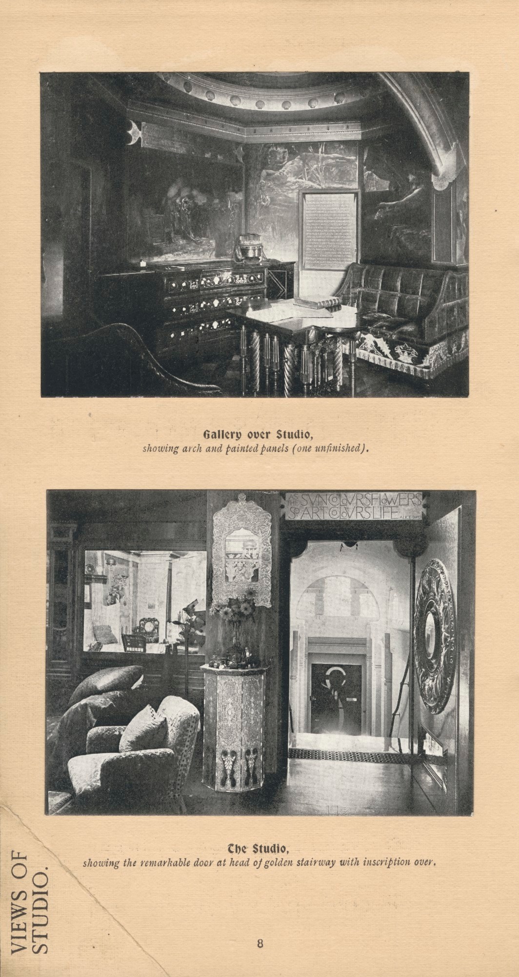 Hampton & Sons (London), Gallery over studio.