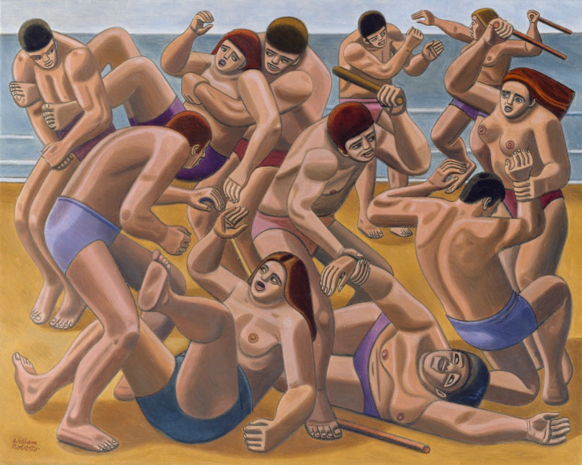 William Roberts RA, Combat