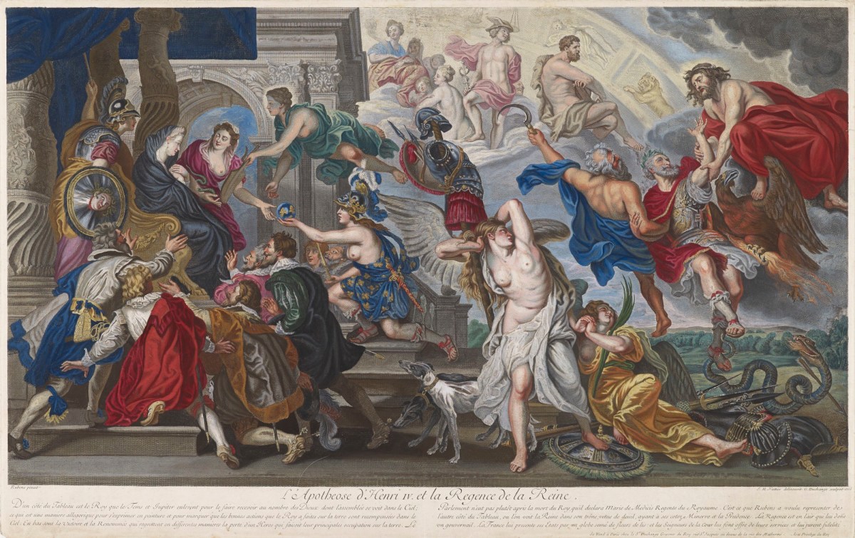Peter Paul Rubens, L'Apotheose d'Henri IV et la Regence de la Reine