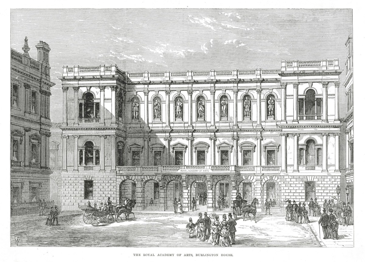 Unidentified wood-engraver, The Royal Academy of Arts, Burlington House