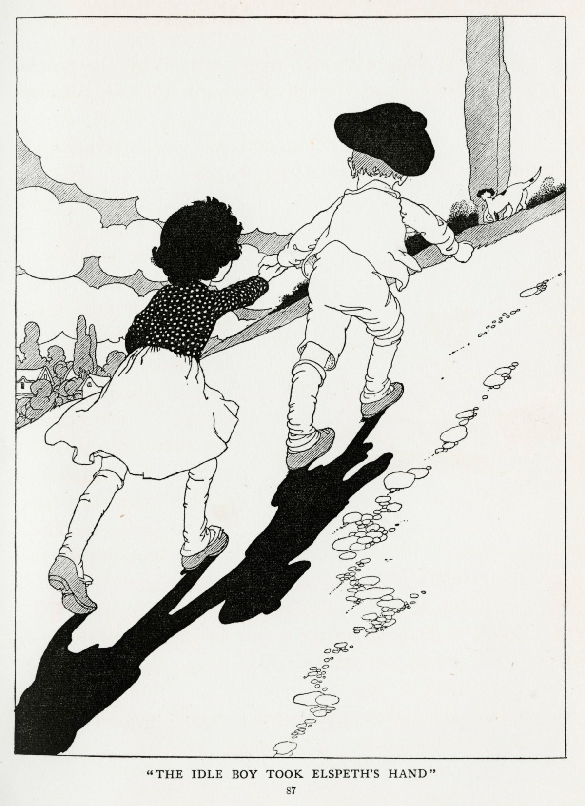 Charles Robinson, The Idle Boy took Elspeth's Hand