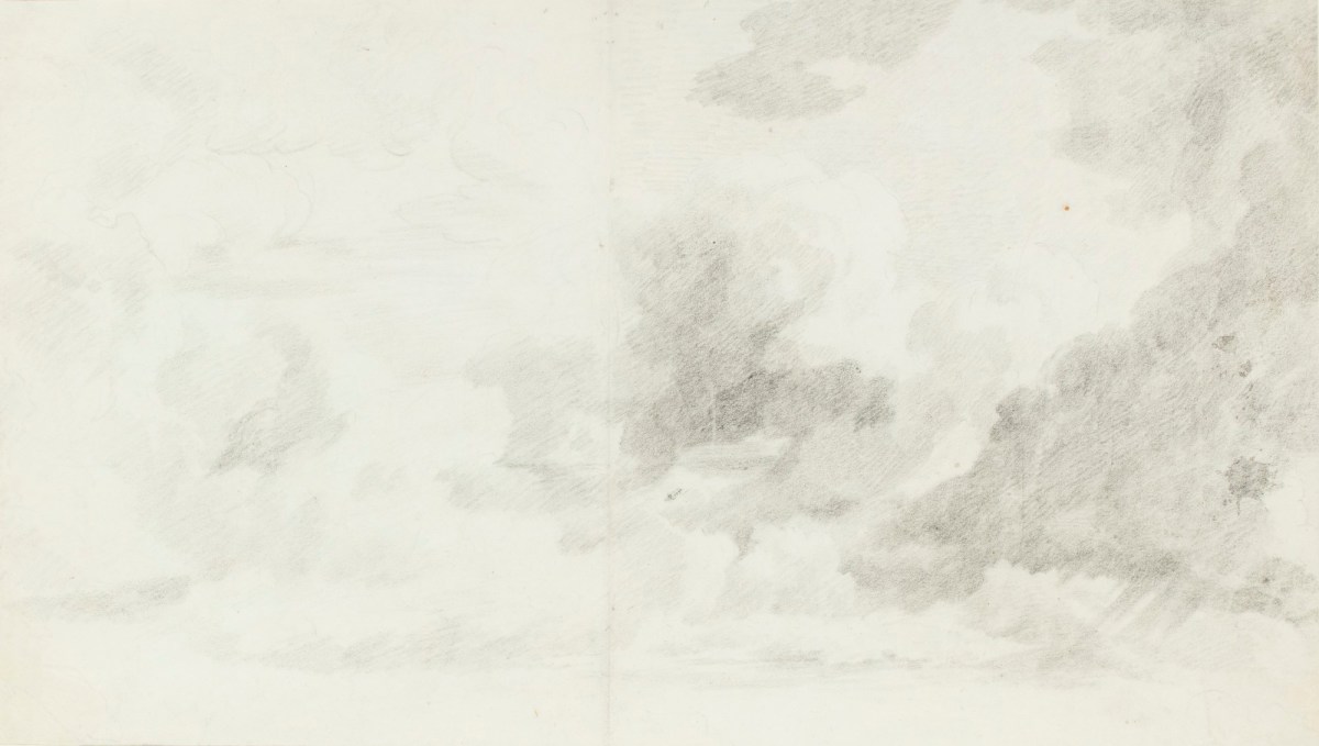 Philip Reinagle RA, A drawing of clouds