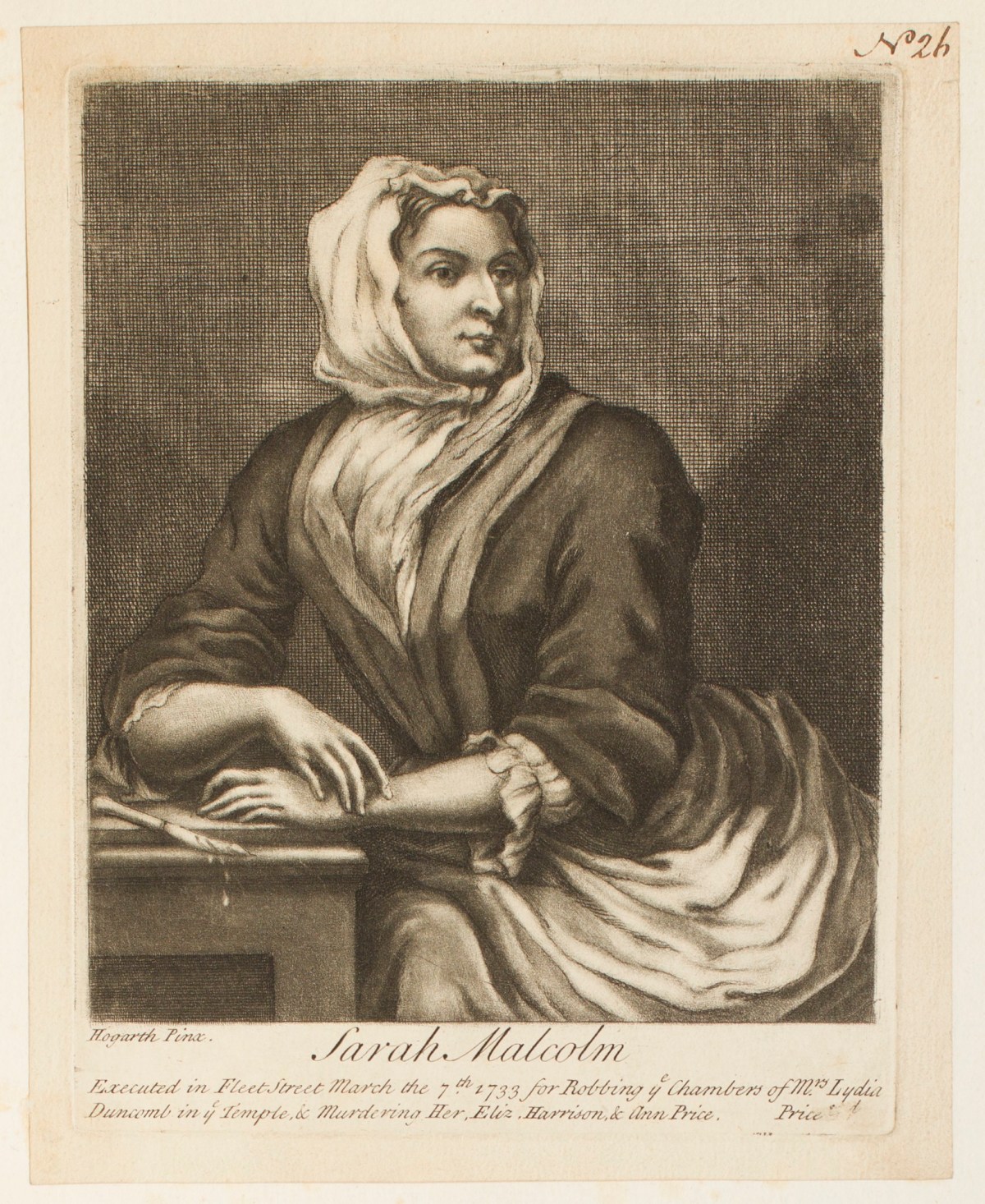 William Hogarth, Sarah Malcolm