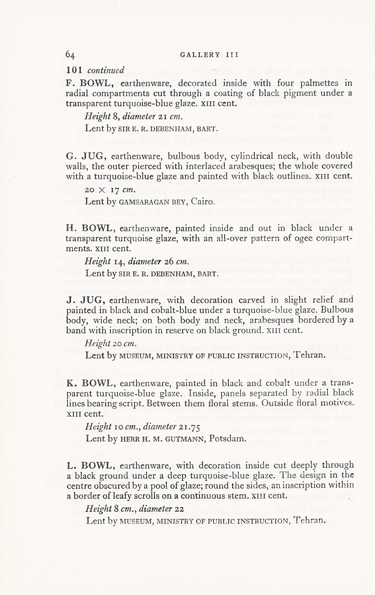 Page 92 of 1931 - International Exhibition of Persian Art