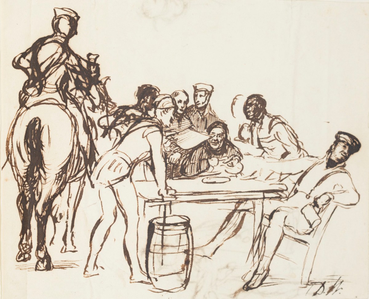 Sir David Wilkie RA, Study of three men