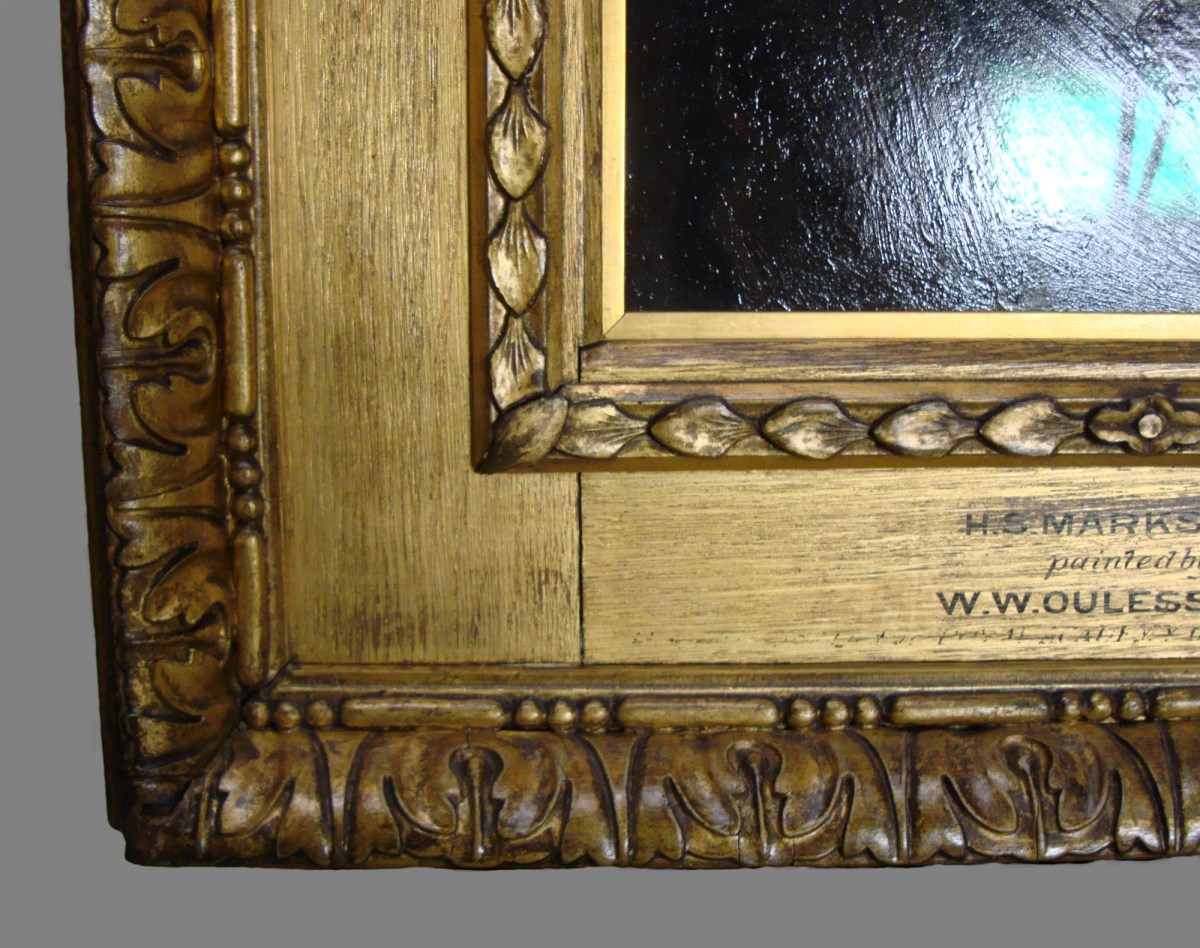 Unknown, Frame for Walter William Ouless RA 'Portrait of Henry Stacy Marks, R.A.'
