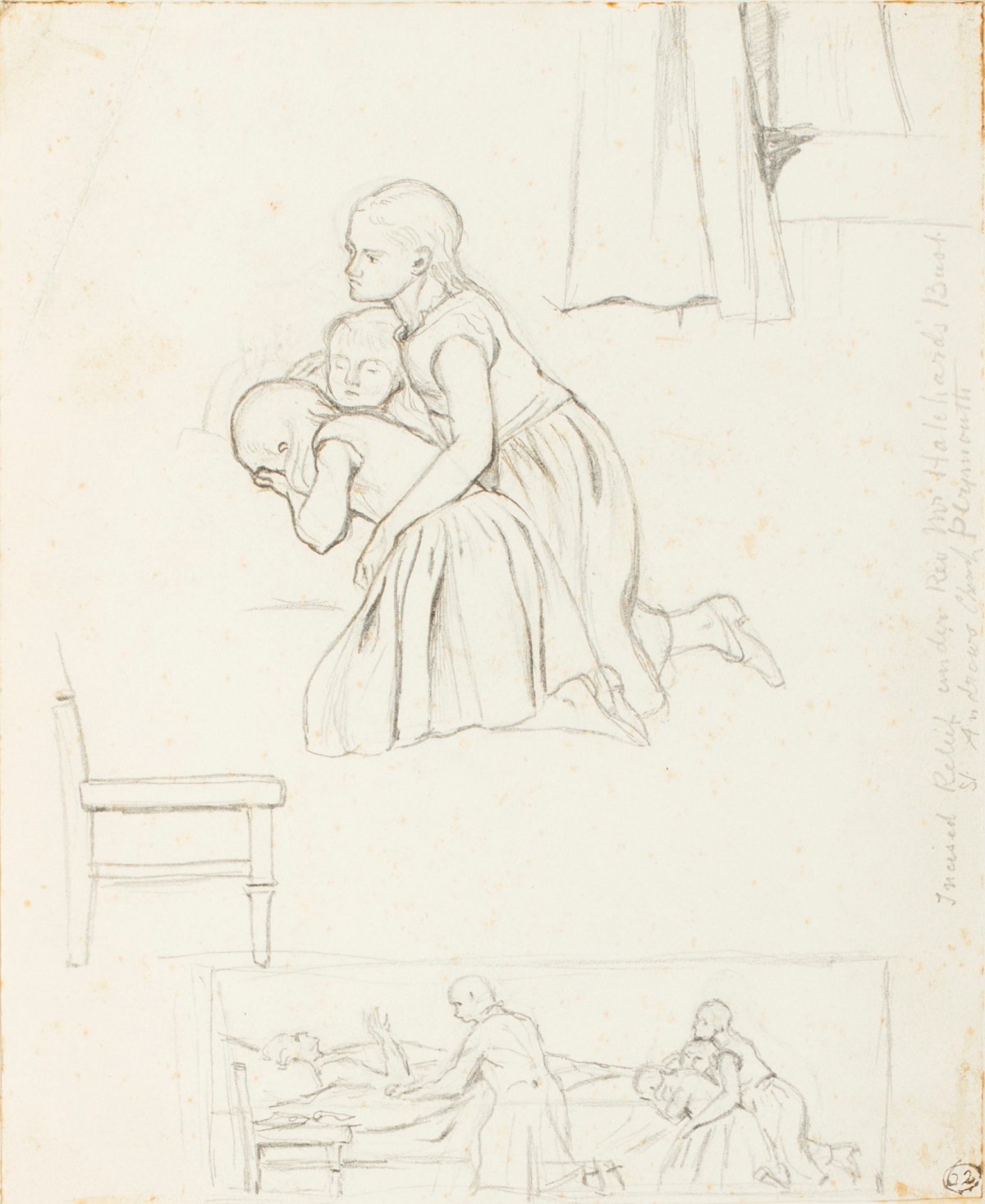Henry Hugh Armstead RA, Studies of children for a memorial to the Revd. Hatchard
