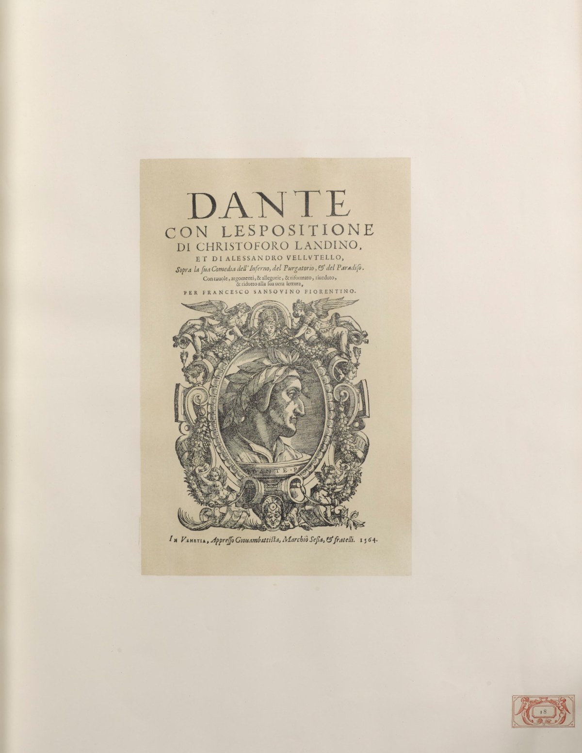 Unknown artist, Portrait of Dante Alighieri