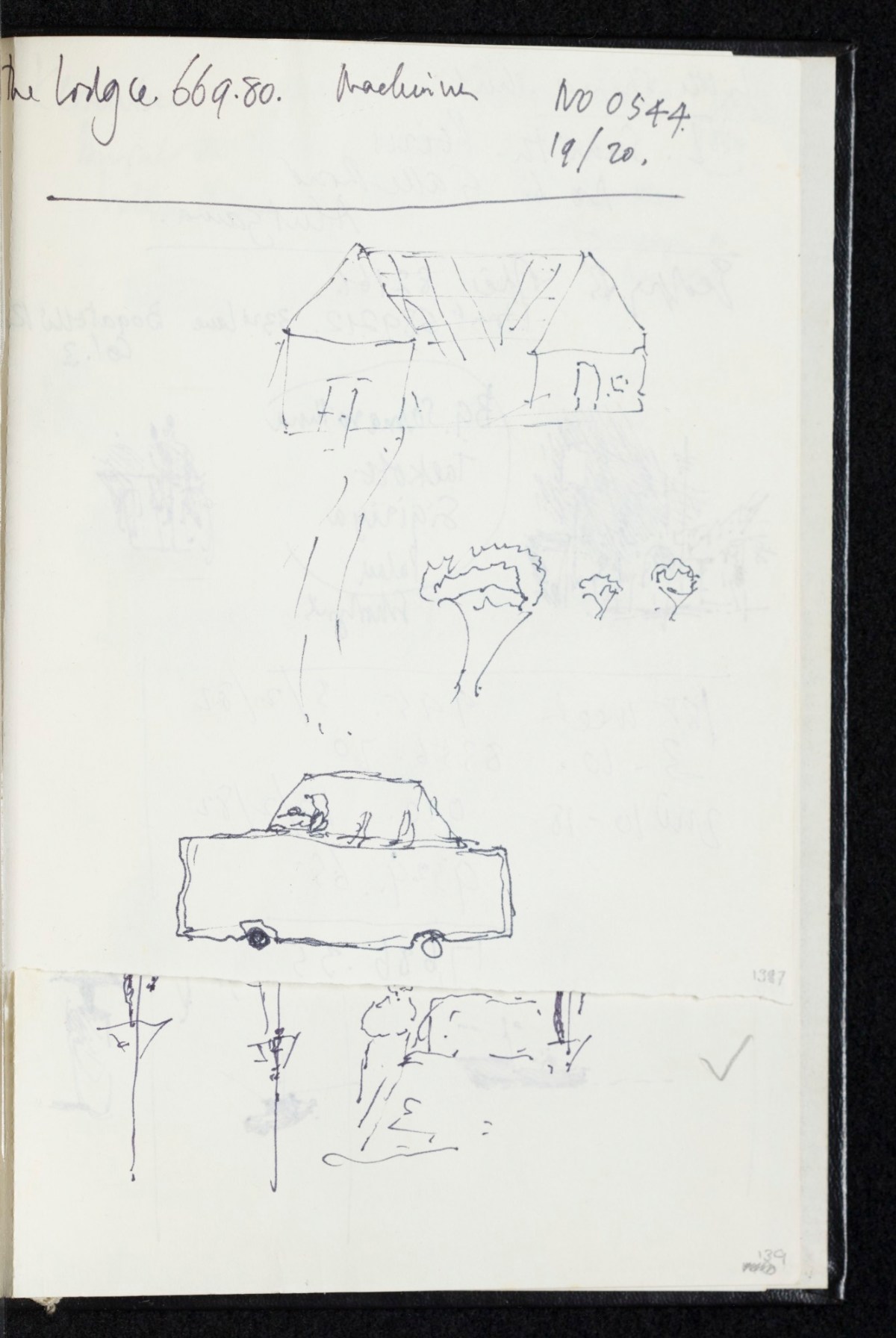 Sir Hugh Casson PRA, Sri Lanka sketchbook