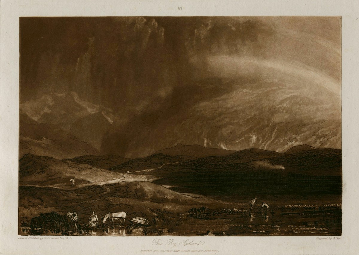 J.M.W. Turner RA, Peat Bog, Scotland