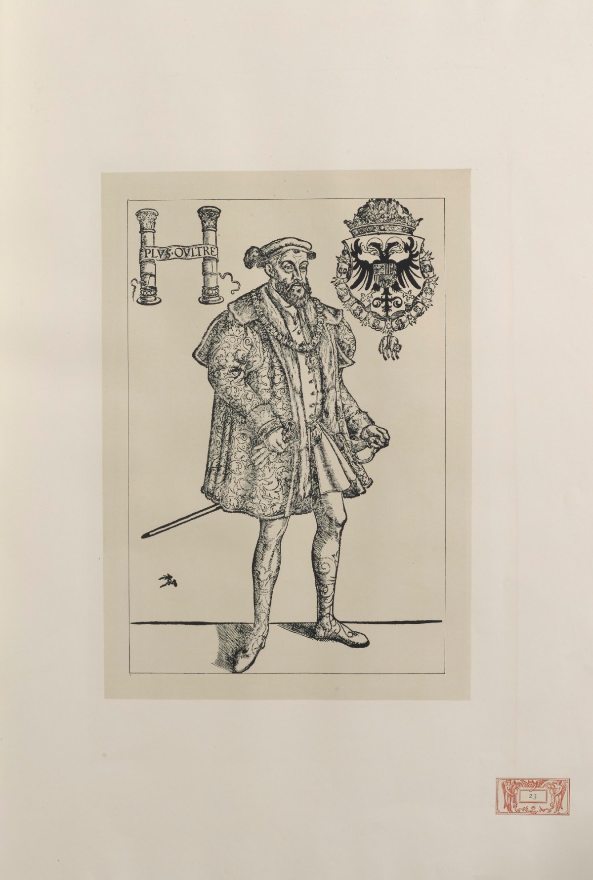 Lucas Cranach the elder, Portrait of the Emperor Charles V