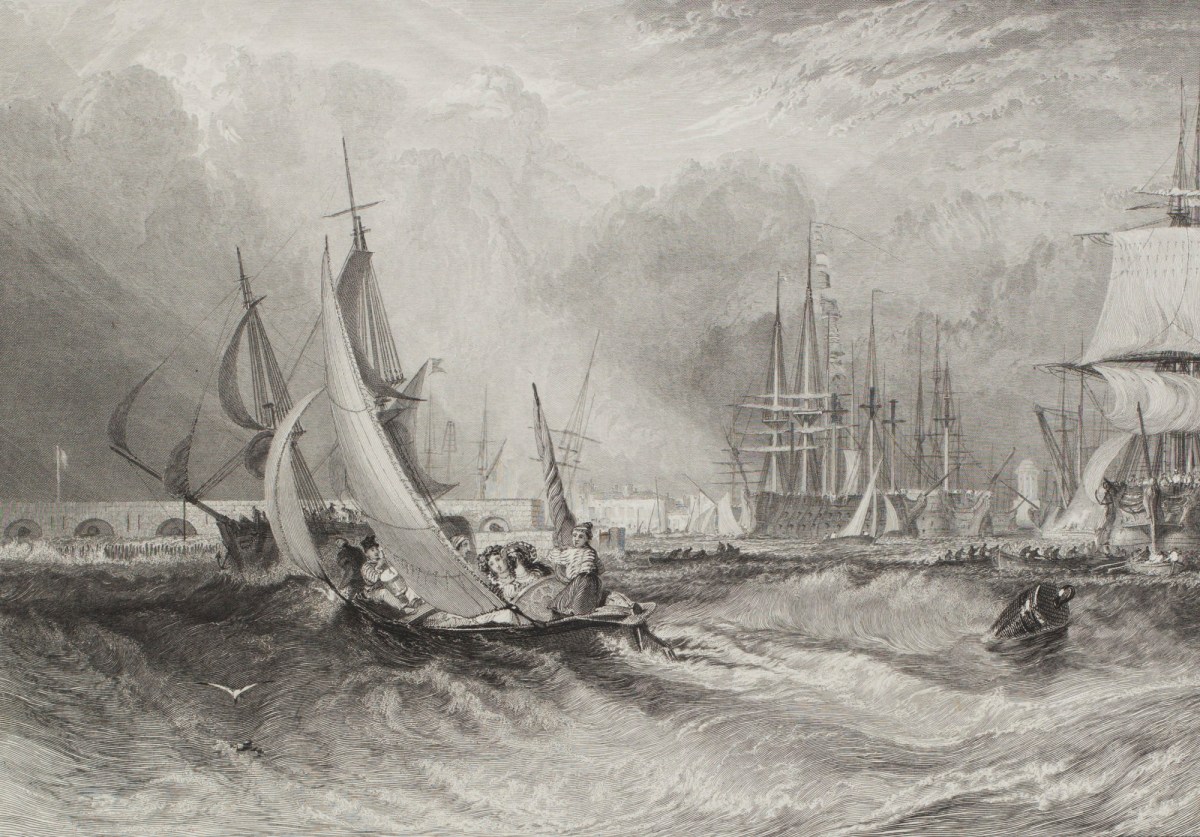 J.M.W. Turner RA, Gosport, Entrance to Portsmouth Harbour