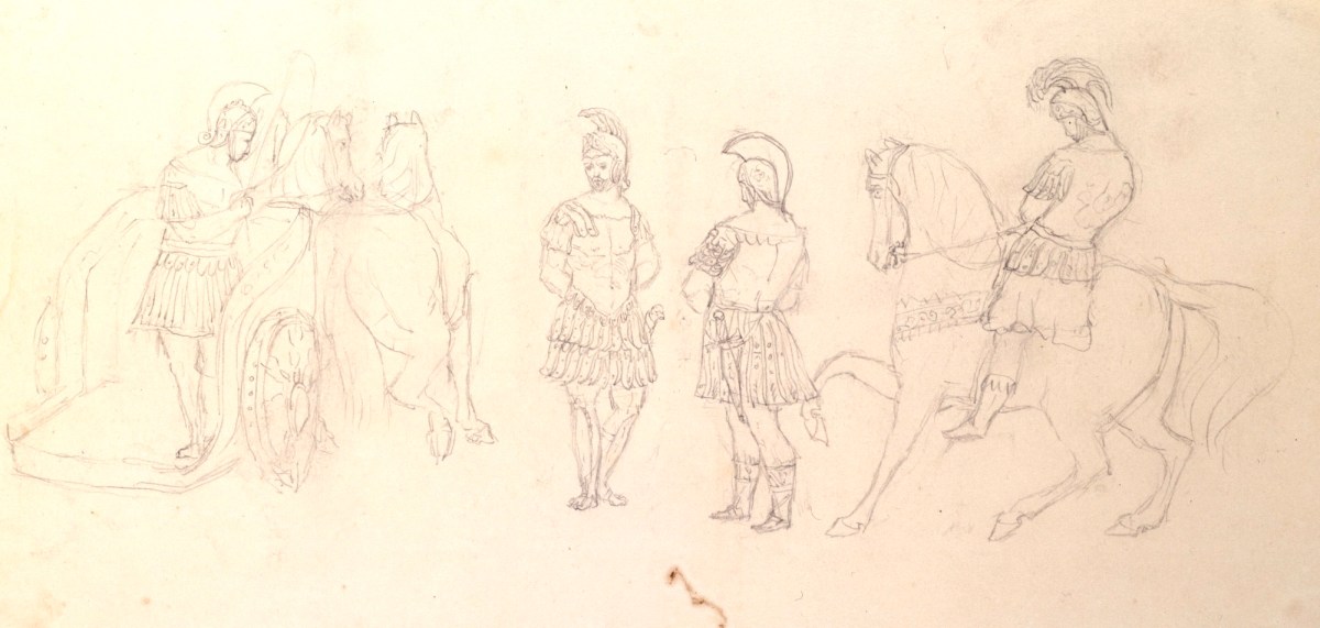 Sir John Everett Millais Bt. PRA, Roman soldiers