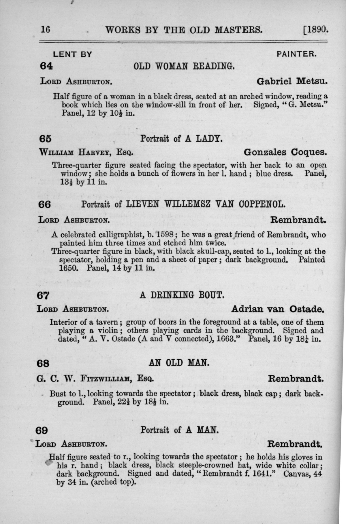 Page 16 of 1890 - Old Masters, deceased masters of the British School, drawings & models by Alfred Stevens