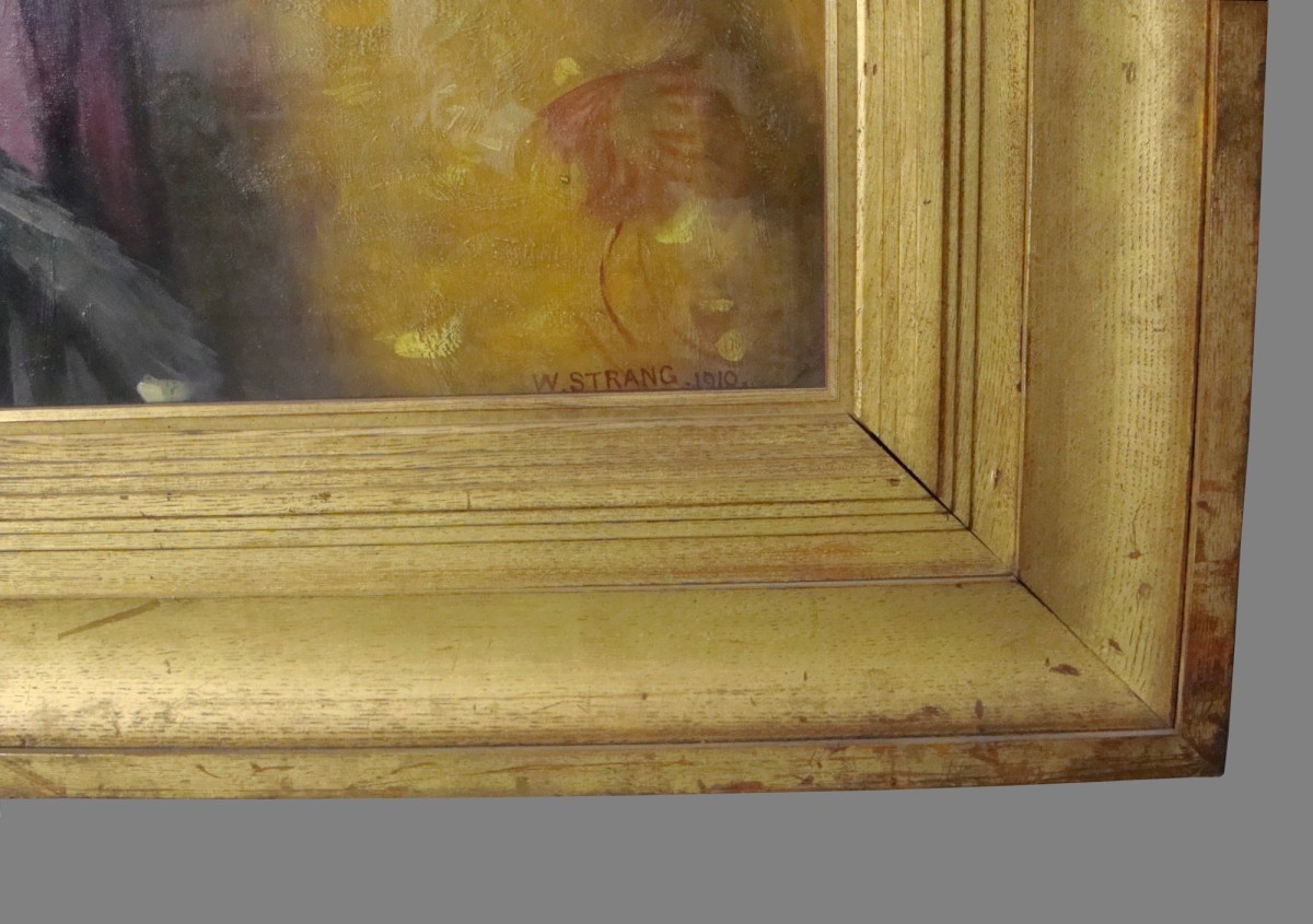 Unknown, Frame for William Strang RA 'Portrait Group'