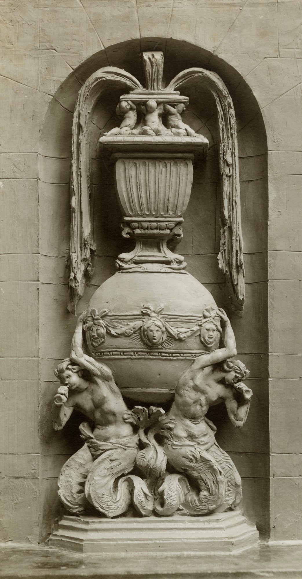 Paul Laib, Sketch model of a niche group for the Ashton Memorial