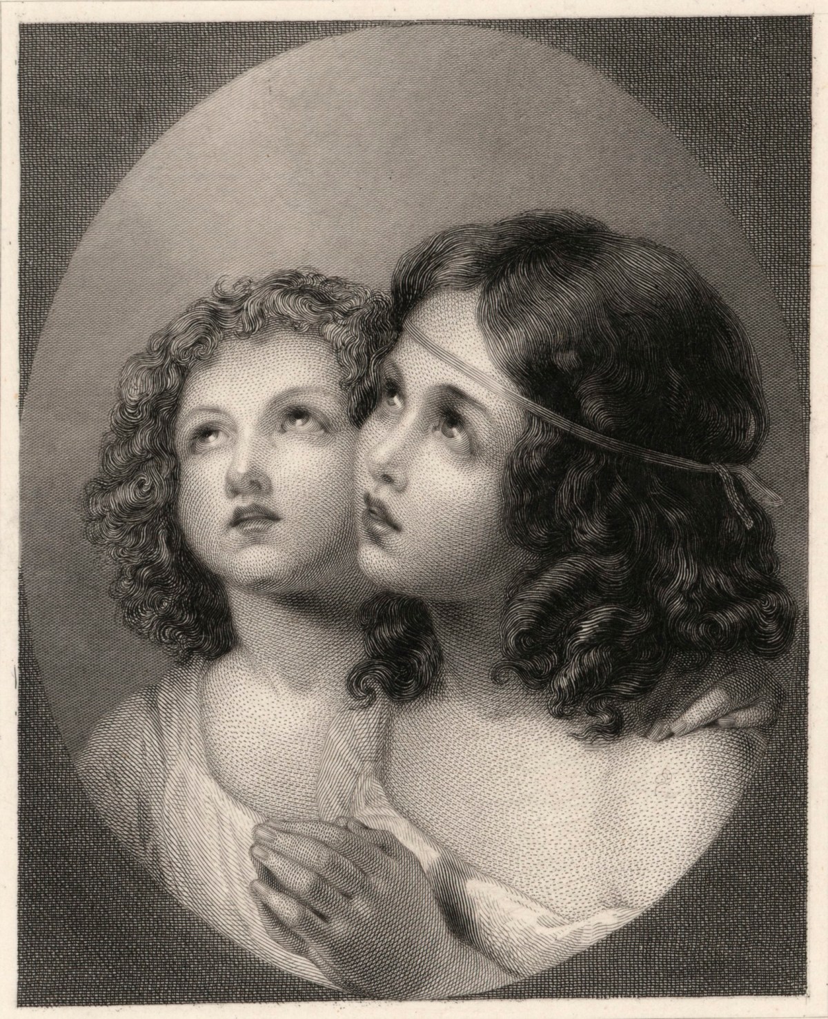 Thomas Uwins RA, Children in Prayer