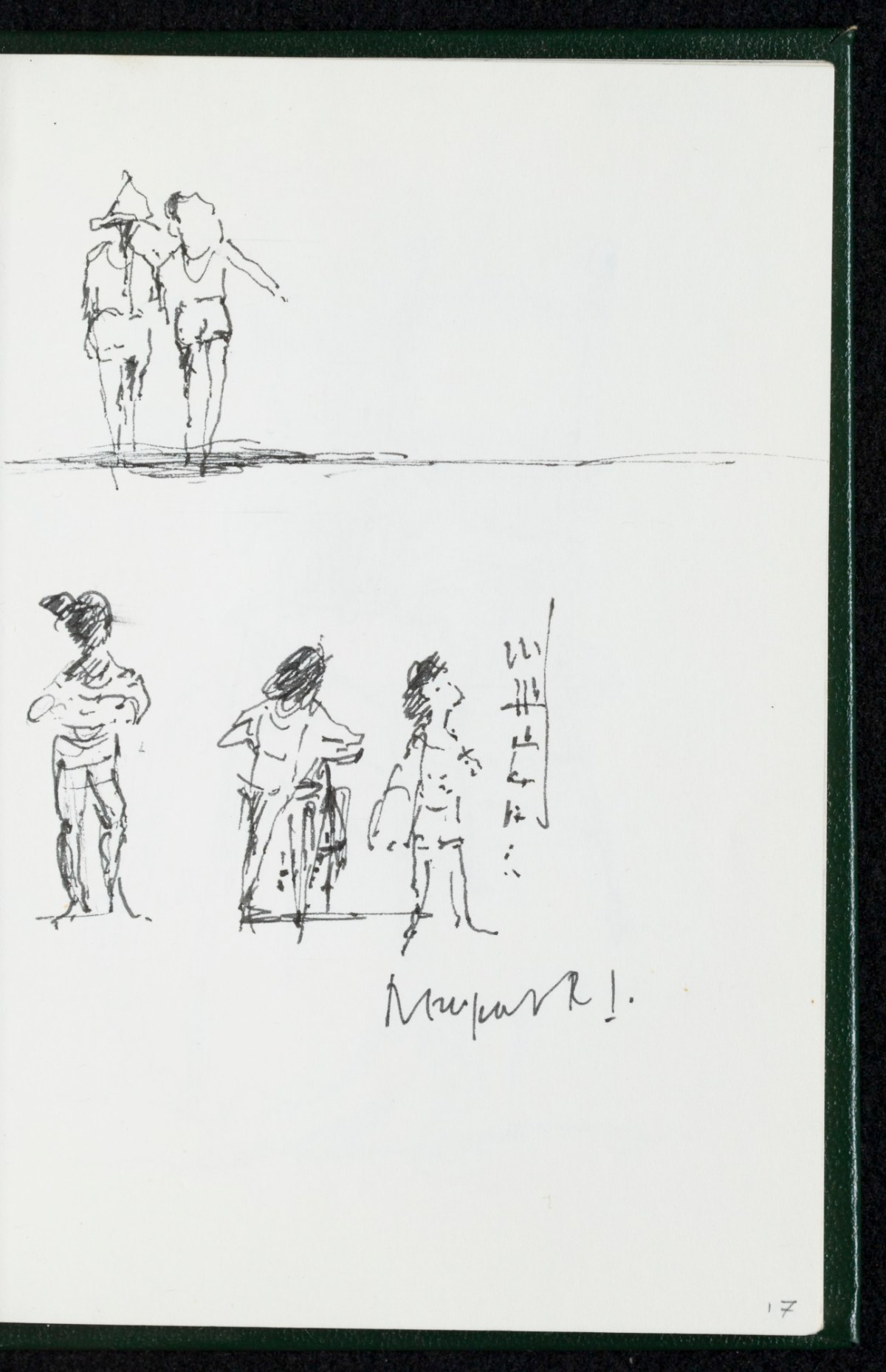 Sir Hugh Casson PRA, New England Connecticut sketchbook