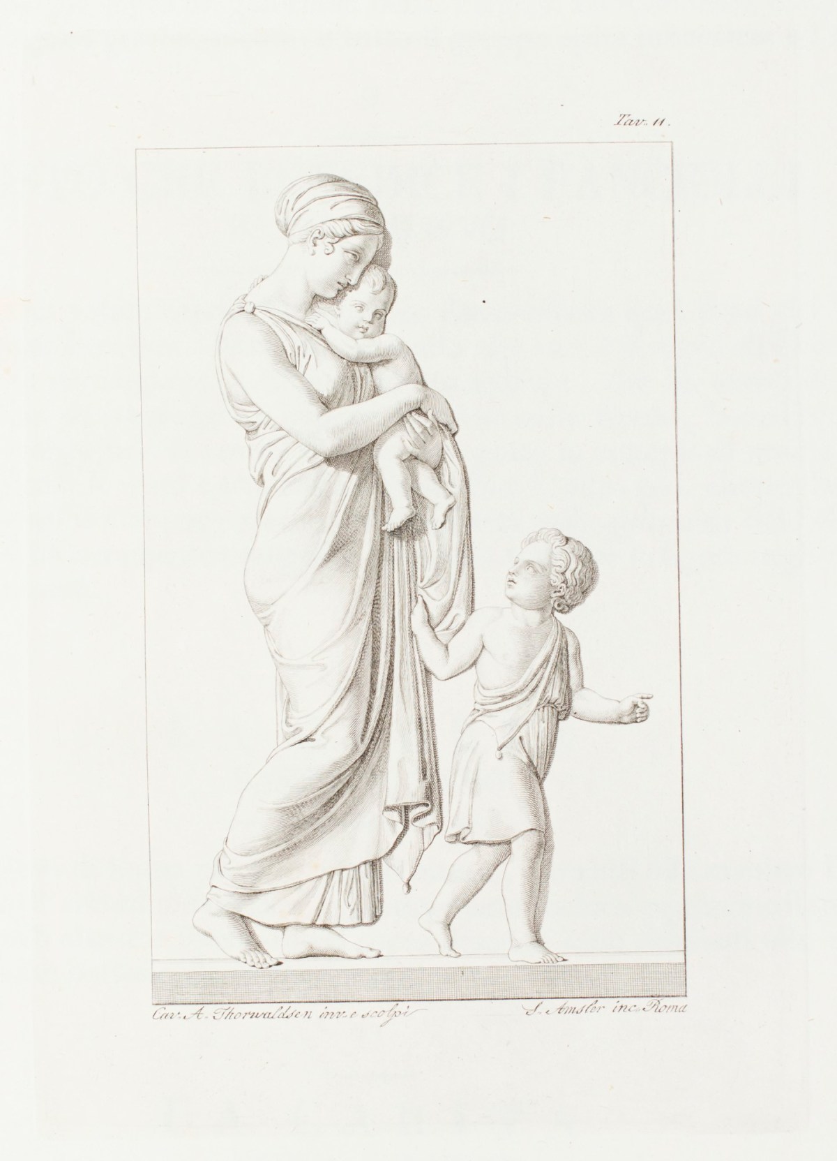 Bertel Thorvaldsen, 'La Carità.'