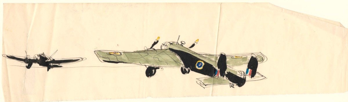 Sir Hugh Casson PRA, Military Aircraft