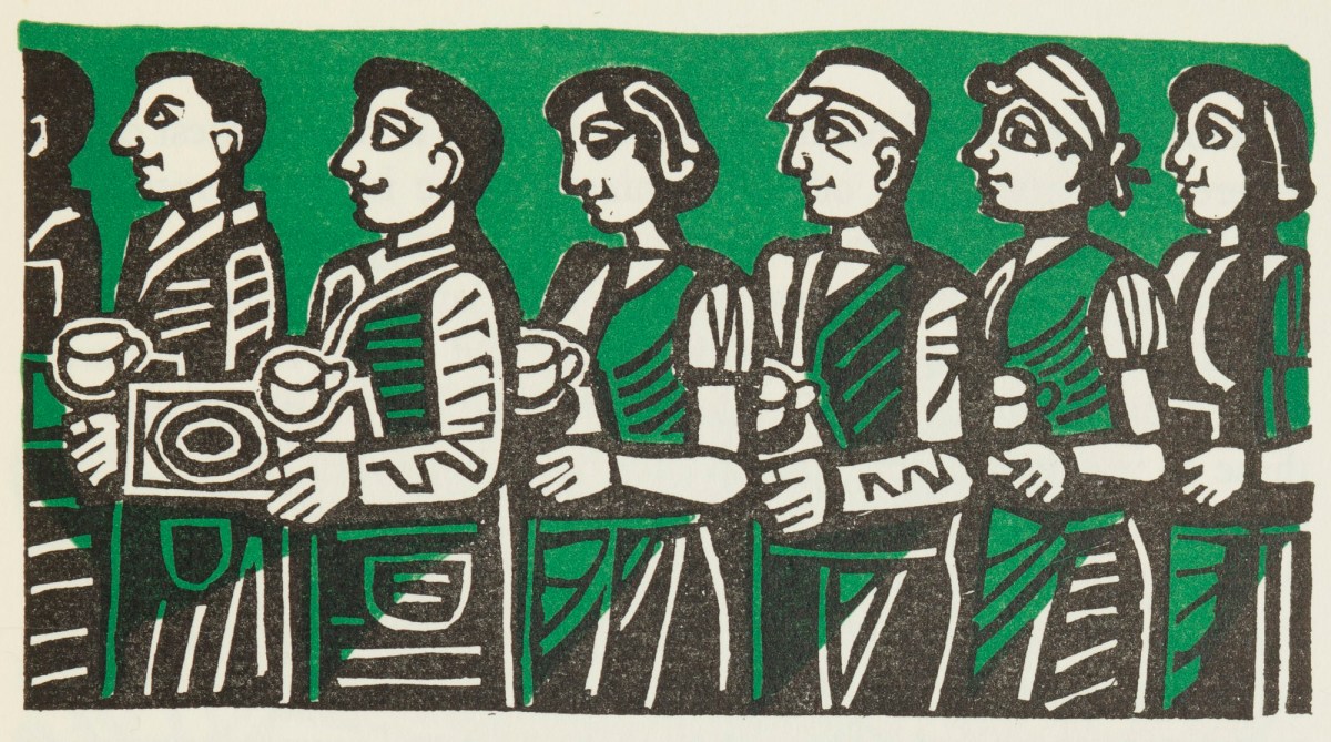 Edward Bawden RA, Dunlop employees