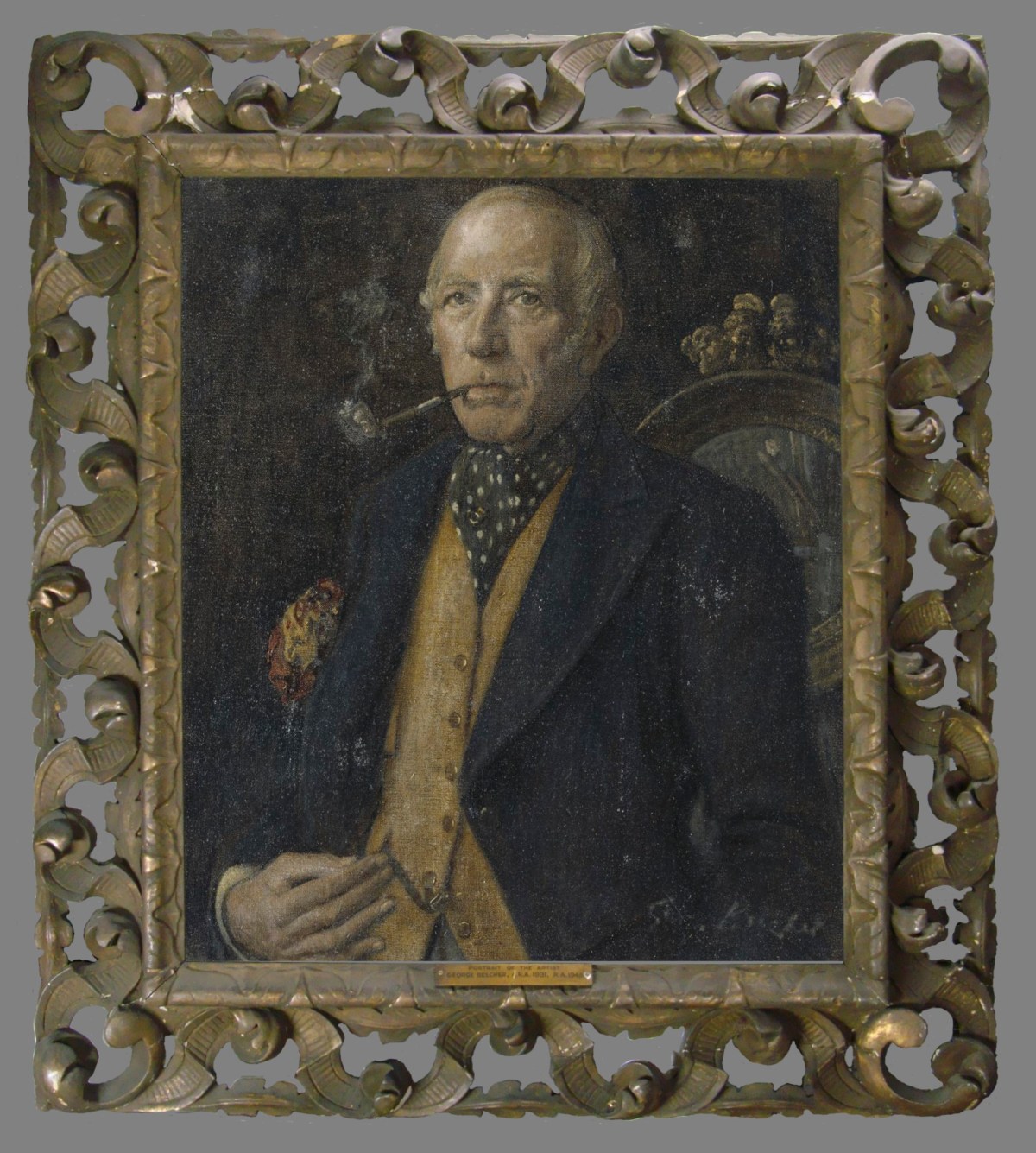 Unknown, Frame for George Belcher RA 'Self-Portrait'