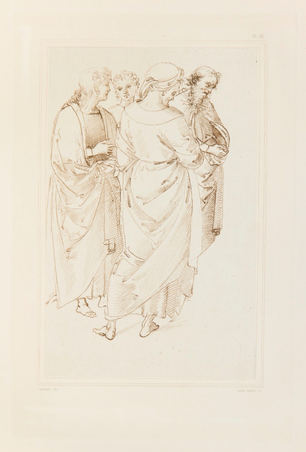 Raphael, Four men.