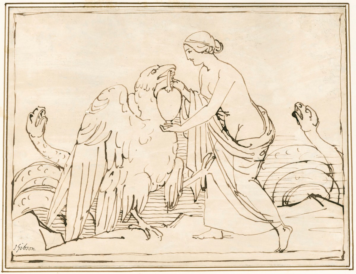 John Gibson RA, Psyche and the Eagle