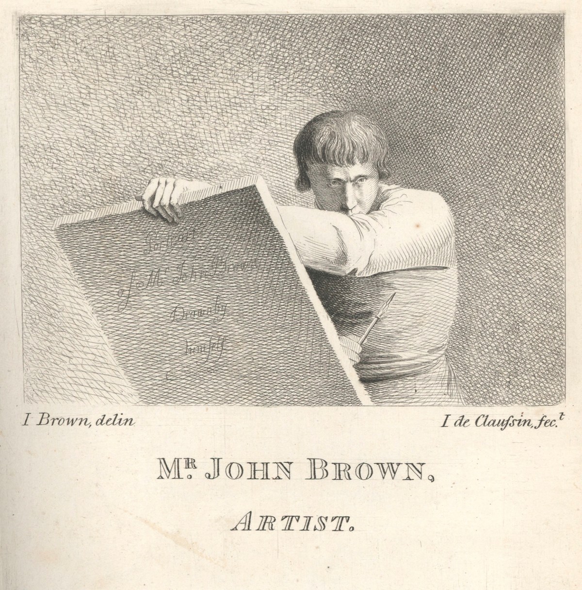 John Brown, Self-portrait