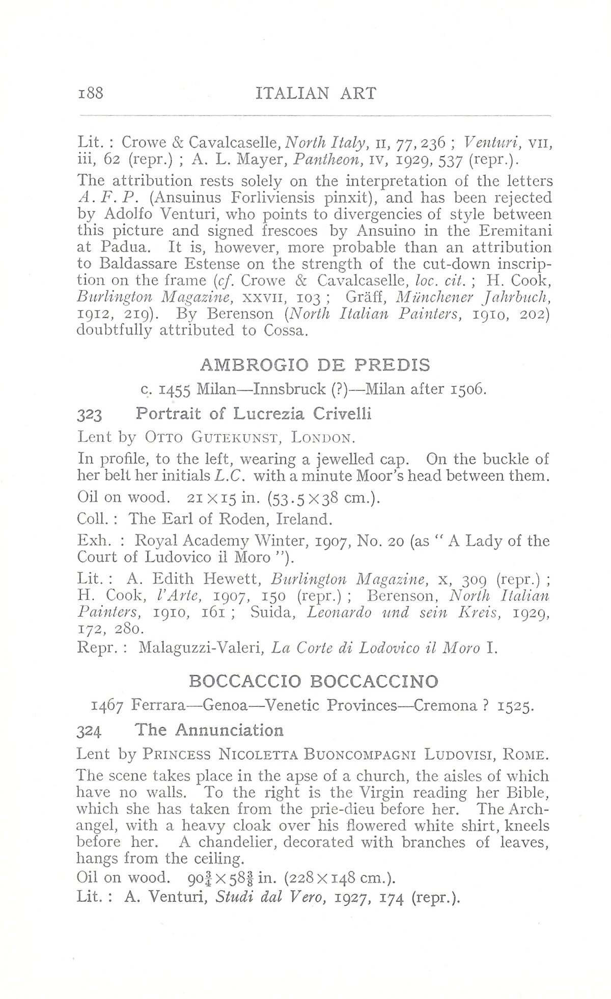 Page 192 of 1930 - Exhibition of Italian Art 1200-1900