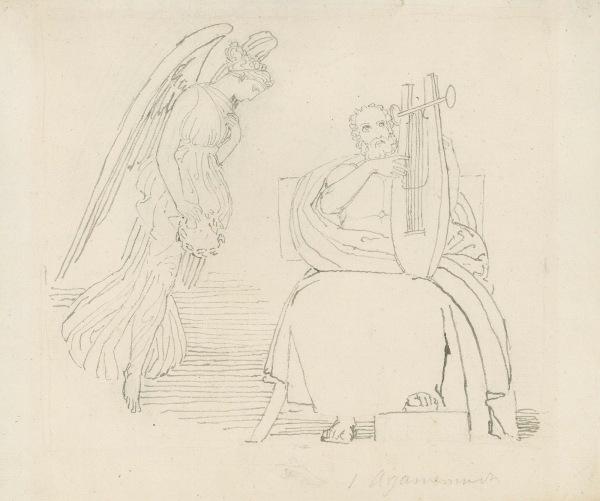 John Flaxman RA, Tidings Heard of the Fall of Troy