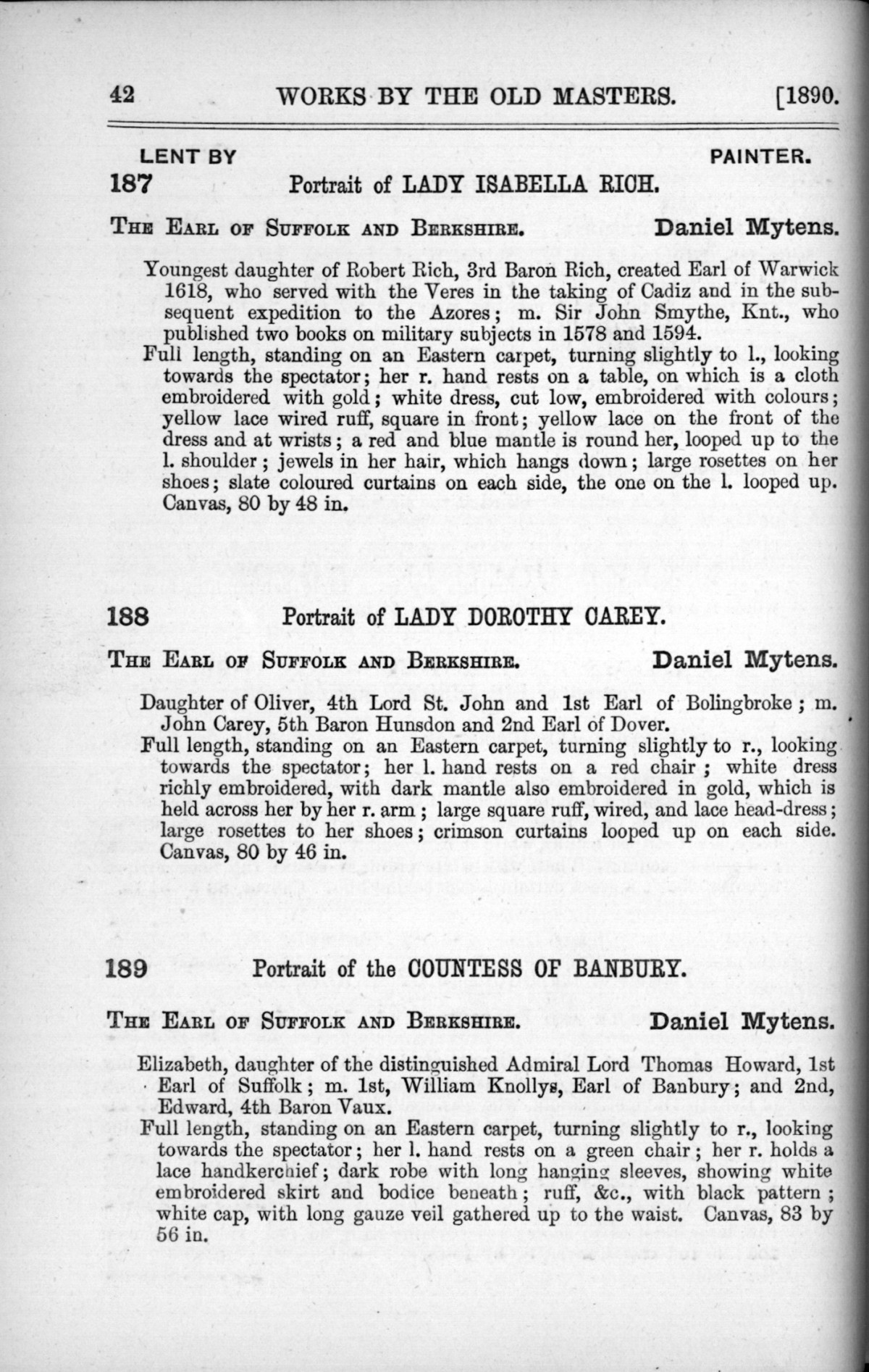 Page 42 of 1890 - Old Masters, deceased masters of the British School, drawings & models by Alfred Stevens